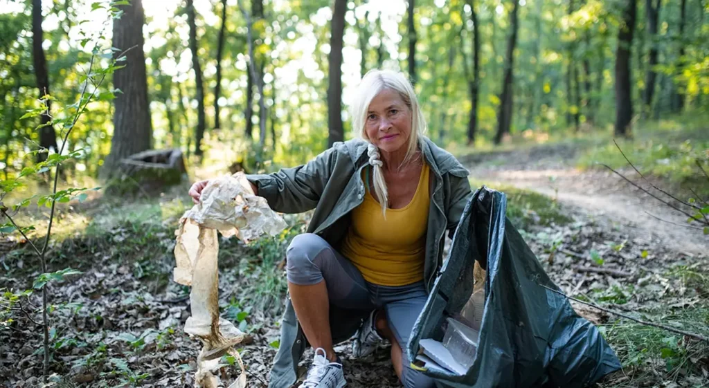 Recycling unit in process