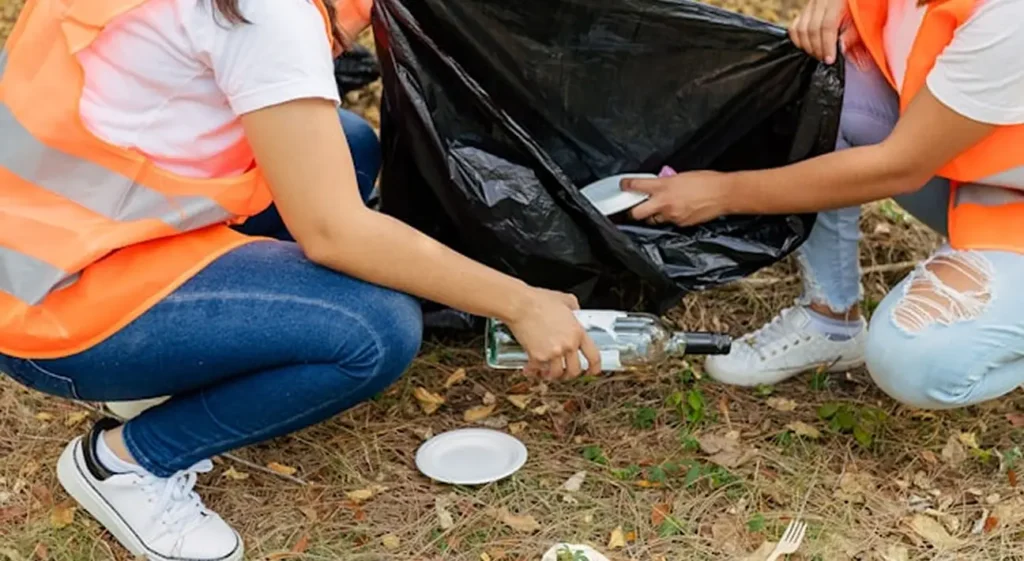 Paper recycling in process